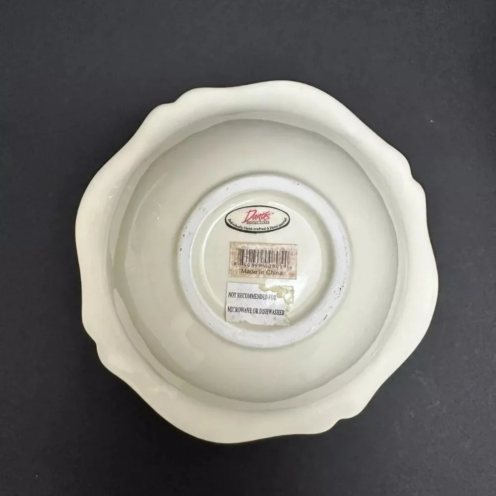 Bundle of 7 Dante Design Group -Serving Bowl Protruding Leaf 3D